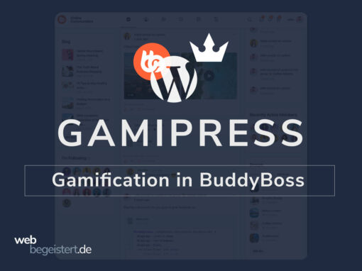 Gamipress – Geniale Gamification für Deine BuddyBoss Membership samt LearnDash