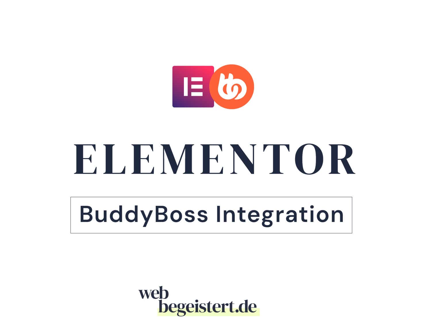 Elementor BuddyBoss Integration