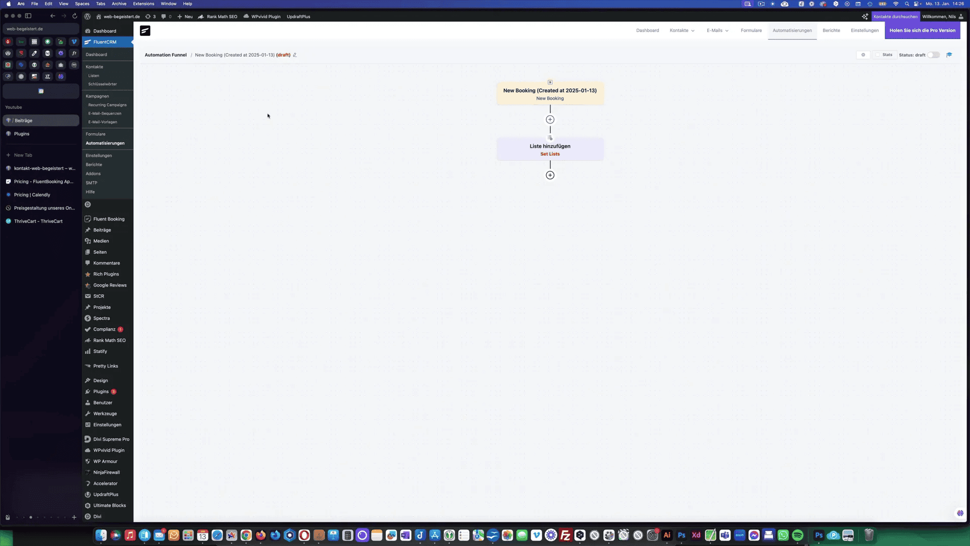 Fluent CRM Integration