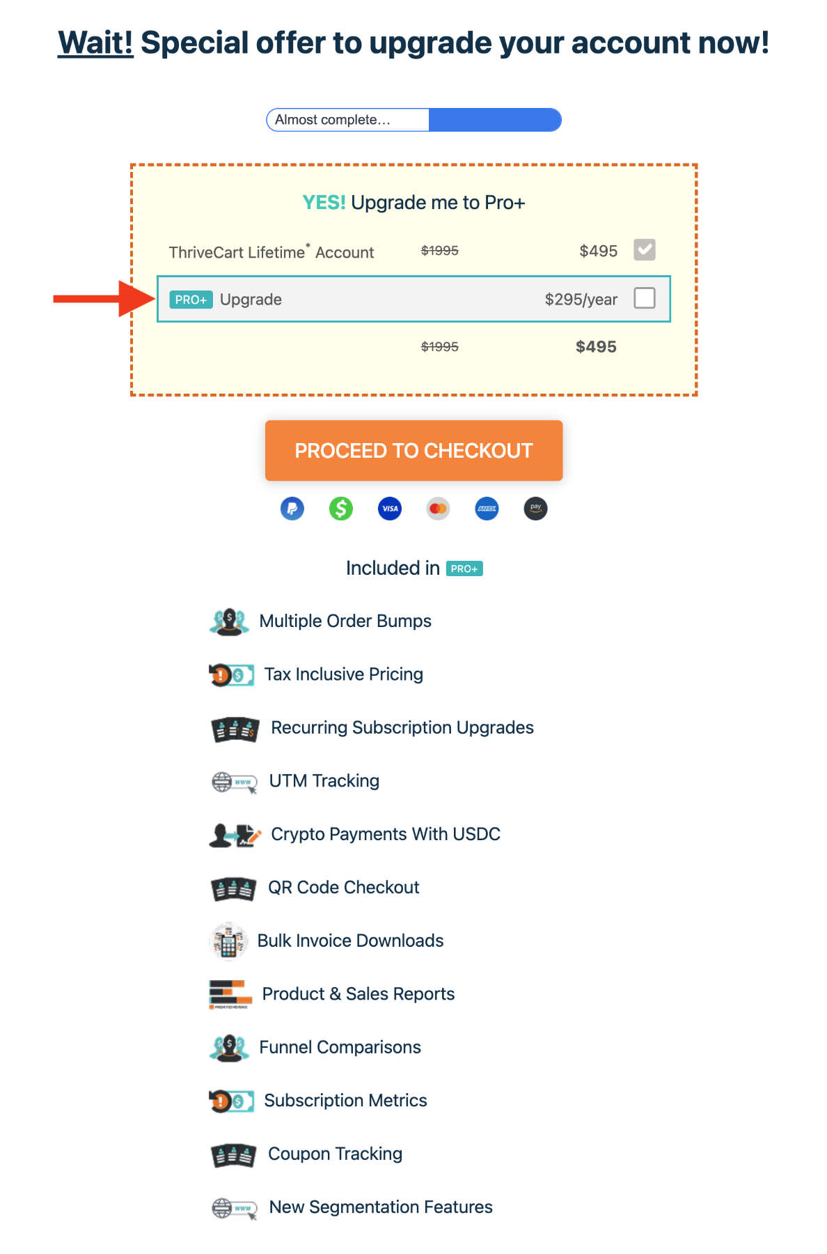 ThriveCart Pro+