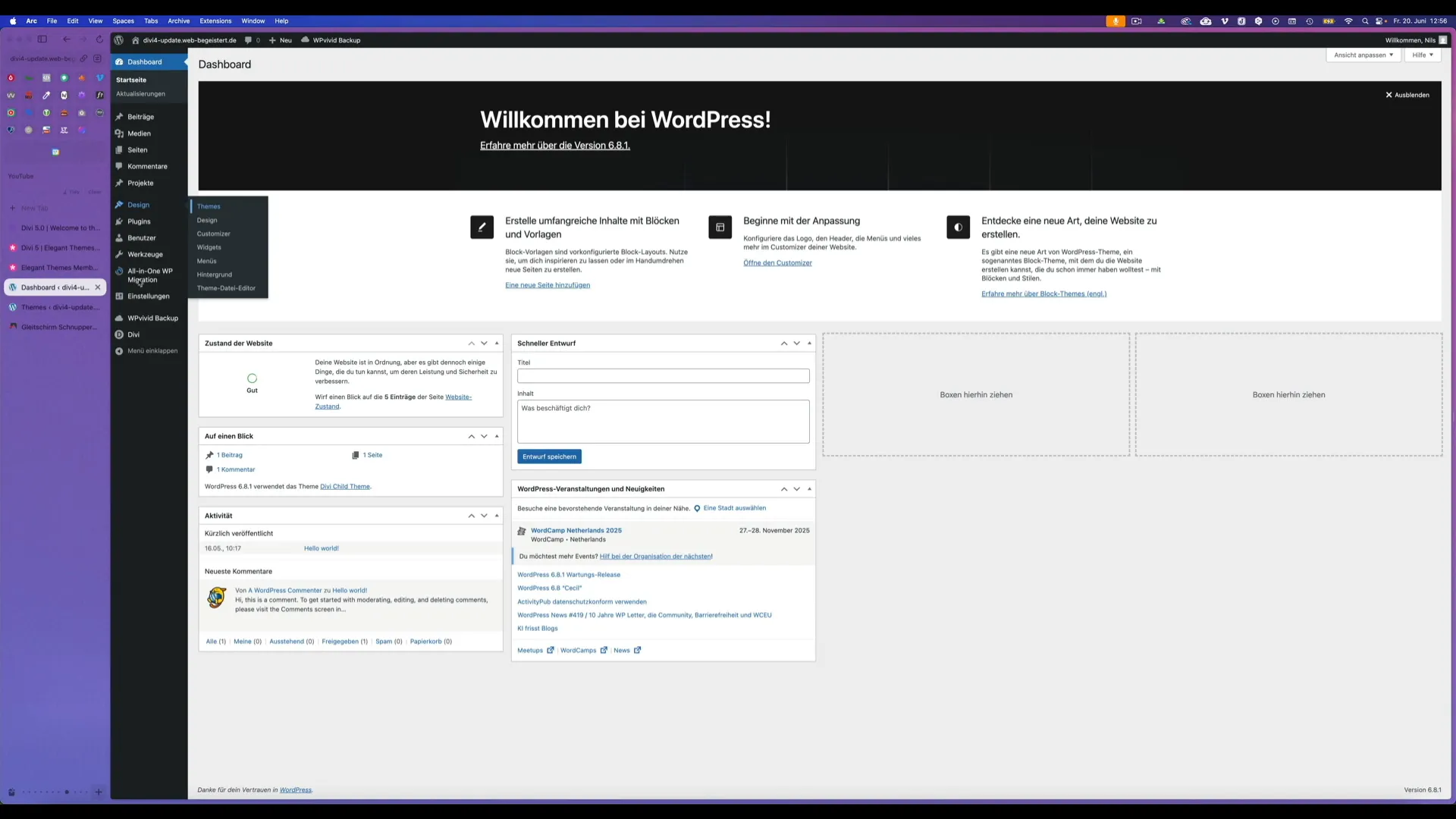 Backend von DW4