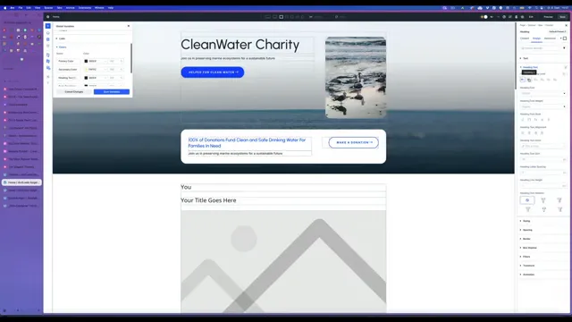 Divi 5 Variable Farben und Fonts