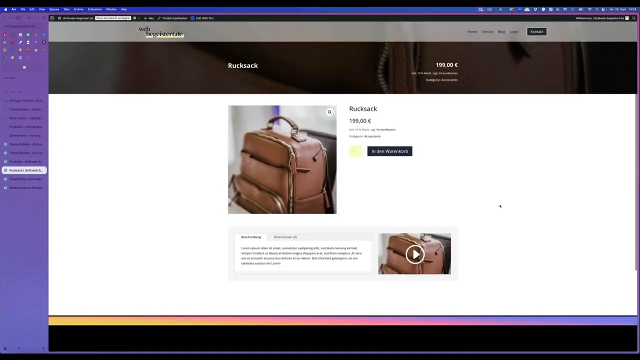 Divi 5 Theme Builder: neues Template für WooCommerce anlegen