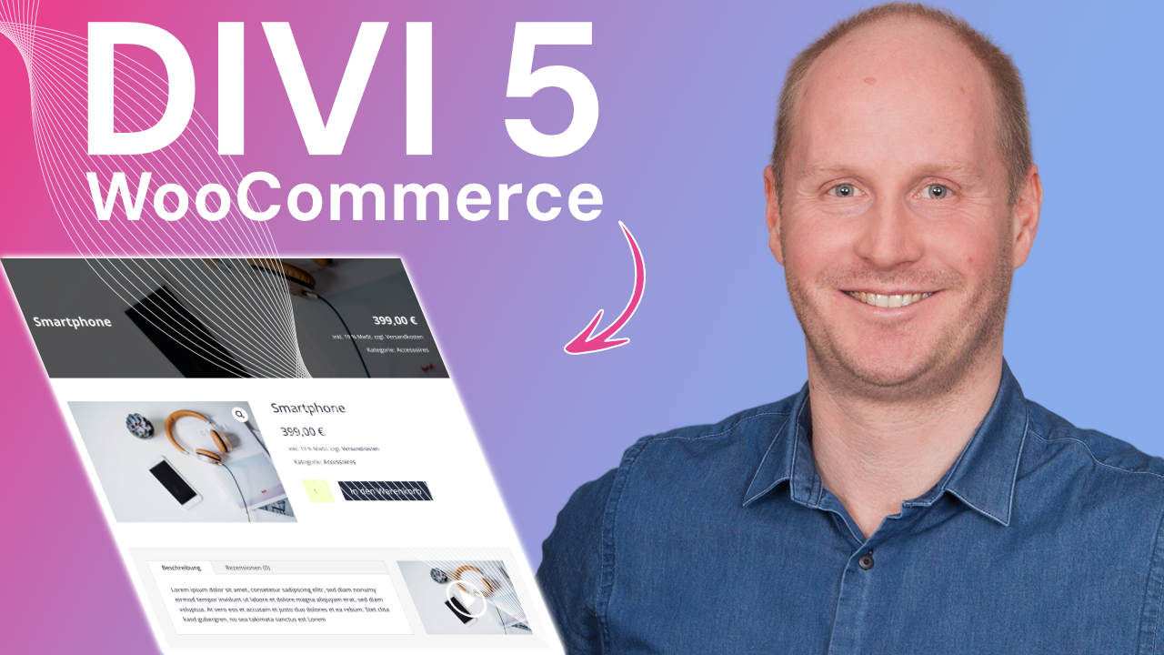 Woocommerce Produktseite mit Divi5 erstellen