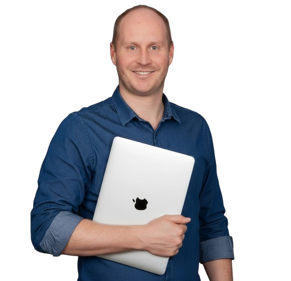 Webdesigner Hildesheim mit Laptop