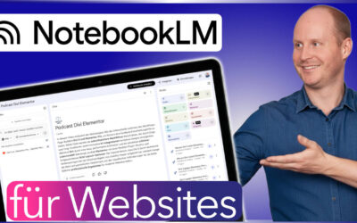 NotebookLM für Deine Website nutzen – Schritt für Schritt