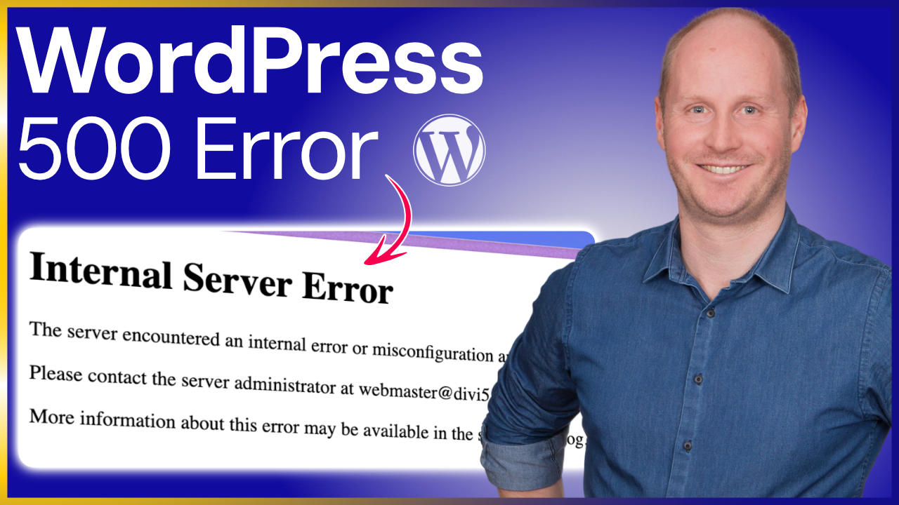 wordpress-500-internal-server-errror 500 Server Error beheben