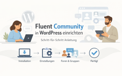 Fluent Community in WordPress einrichten – Schritt-für-Schritt Anleitung