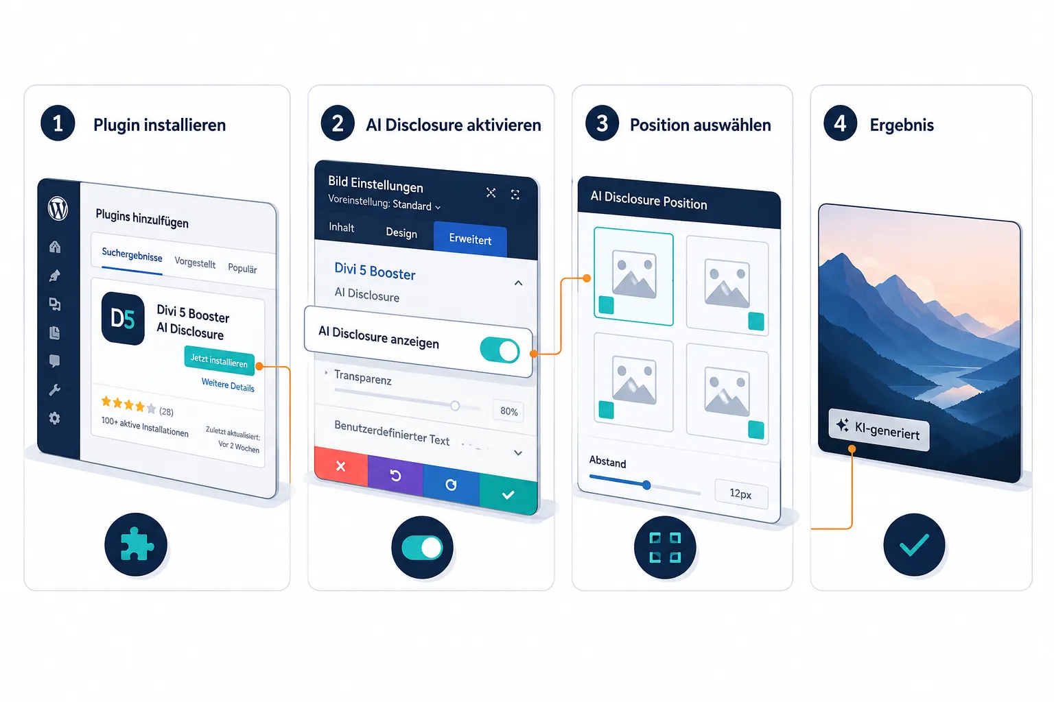 Technische Umsetzung in Divi 5: Das AI-Disclosure-Feature mit Divi Booster