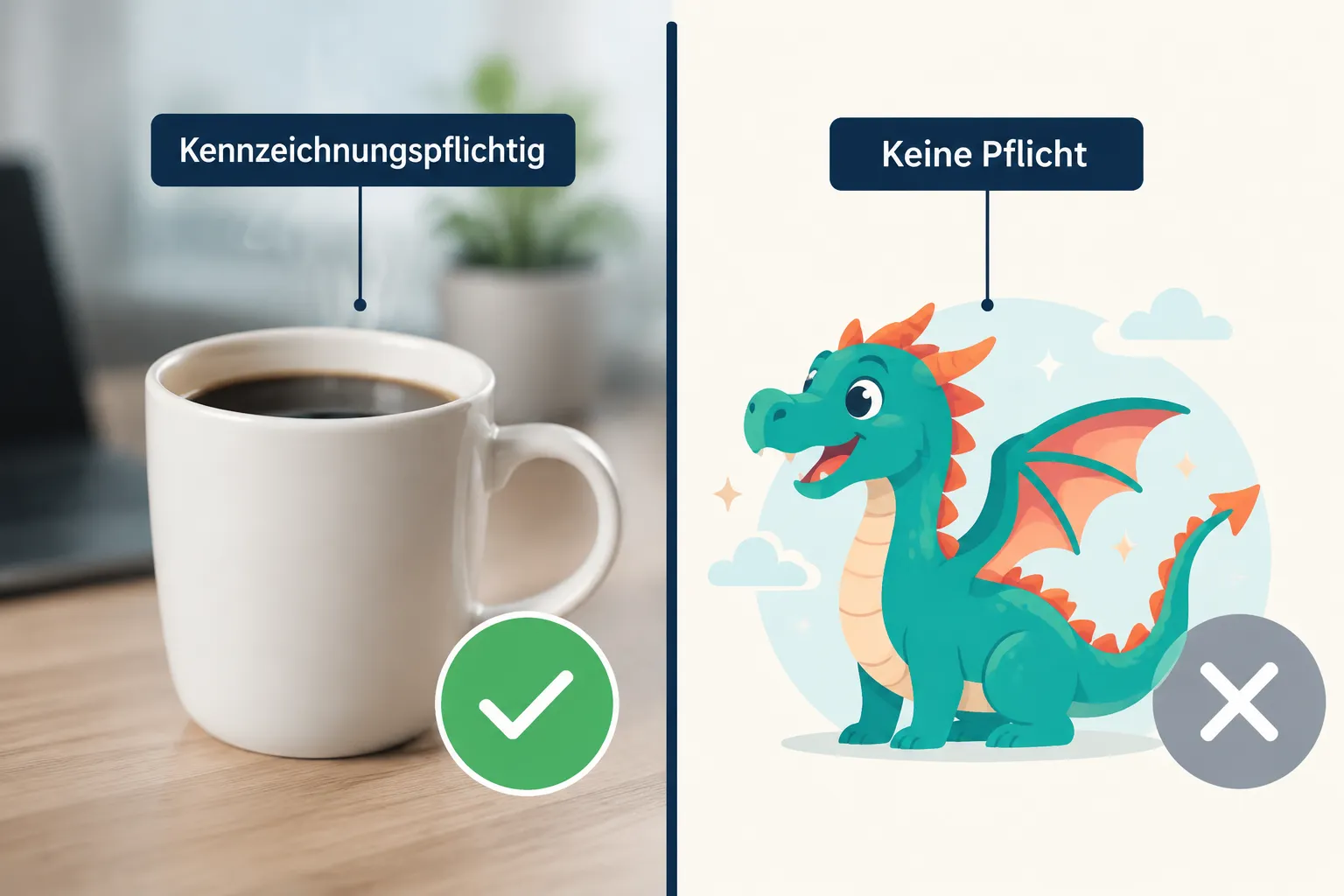 Welche Bilder müssen gekennzeichnet werden, welche nicht?