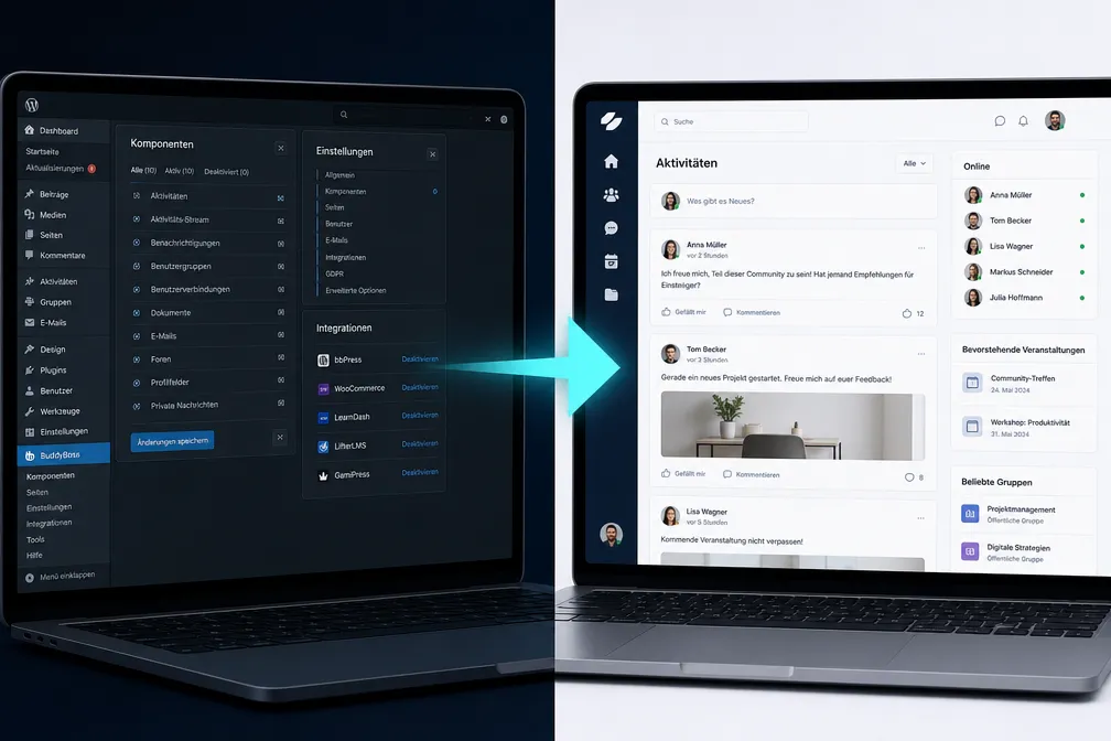 BuddyBoss zu Fluent Community wechseln: So gelingt der Umzug BuddyBoss zu Fluent Community wechseln: So gelingt der Umzug